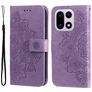 Mobigear Flowers OnePlus 15 Hülle Klapphülle Geldbörse - Lila