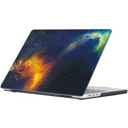 Mobigear Design MacBook Air 15 Zoll (2023-2025) Hardcase Hülle MacBook Case - Universe - Model A2941 / A3114 / A3241