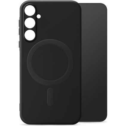 My Style Protective Flex Samsung Galaxy A55 MagSafe Hülle Flexibles TPU Backcover - Schwarz