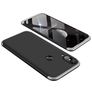 Mobigear TriGuard Huawei Nova 3 Hülle Hardcase Backcover - Schwarz / Silber