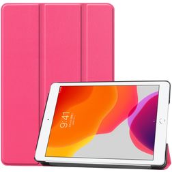 Mobigear Tri-Fold iPad 7 (2019) Hülle Klapphülle - Magenta