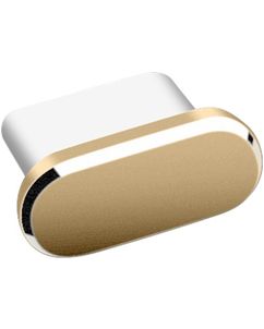 Mobigear Essentials Aluminium Anti-Staub-Stopfen - USB-C - Gold (2er Pack)