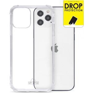 My Style Protective Flex Durchsichtig iPhone 12 Hülle Flexibles TPU Backcover Stoßfest - Transparent