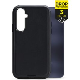Mobilize Defender Samsung Galaxy A25 Hülle Hardcase Backcover Stoßfest - Schwarz