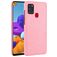 Mobigear Croco Samsung Galaxy A21s Hülle Backcover - Pink