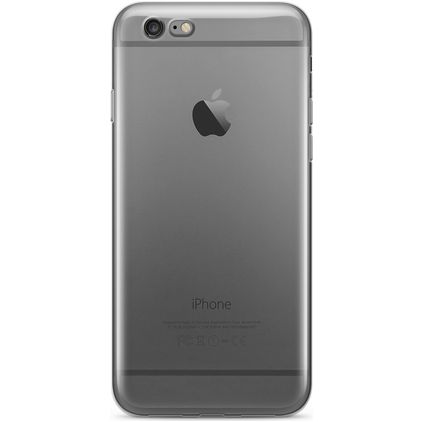 Mobigear Basics Durchsichtig iPhone 6s Hülle Flexibles TPU Backcover - Transparent
