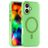 Mobigear Shockproof iPhone 17 MagSafe Hülle Hardcase Backcover - Grün