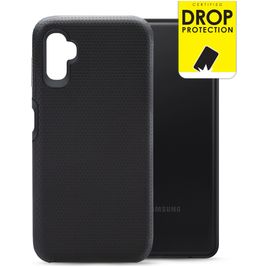 My Style Tough Samsung Galaxy A04s Hülle Hardcase Backcover Stoßfest - Schwarz
