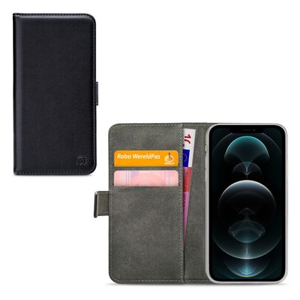 Mobilize Classic Gelly Wallet iPhone 12 Pro Max Hülle Klapphülle Geldbörse - Schwarz