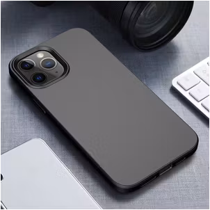 Mobigear Bio iPhone 12 Pro Hülle Umweltfreundliches Backcover - Schwarz