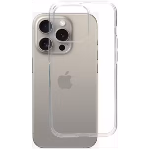 Mobiparts Classic Durchsichtig iPhone 15 Pro Hülle Flexibles TPU Backcover - Transparent