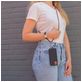 Mobigear Nylon Lanyard Universal-Handykette einstellbar - Grün