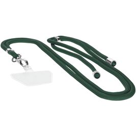 Mobiparts Phonecord Universal-Handykette einstellbar - Forest Green