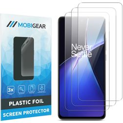 Mobigear OnePlus Nord CE 4 Lite Displayschutz Schutzfolie - Hüllenfreundlich (3er Pack)
