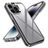 Mobigear Crystal iPhone 14 Pro Hülle Hardcase Backcover - Transparent / Grau