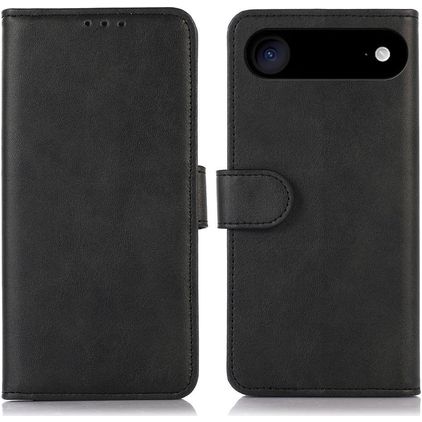 Mobigear Wallet iPhone Air Klapphülle Portemonnaie - Schwarz