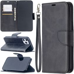 Mobigear Excellent iPhone 12 Pro Max Hülle Klapphülle Geldbörse - Schwarz