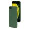 Mobiparts iPhone SE (2020) Silikon Hülle Backcover - Forest Green
