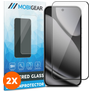 Mobigear Premium Google Pixel 10 Pro XL Panzerglas Gehärtetes Glas Displayschutz - Hüllenfreundlich - Schwarz (2er Pack)