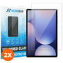 Mobigear Samsung Galaxy Tab S10 FE Panzerglas Gehärtetes Glas Displayschutz - Hüllenfreundlich (2er Pack)