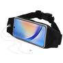 Mobiparts Comfort Fit Belt Handyhalterung Joggen Samsung Galaxy A34 Sporthülle Neopren Gürtel - Schwarz