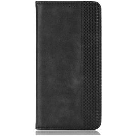 Mobigear Sensation Sony Xperia 1 V Hülle Klapphülle Geldbörse - Schwarz