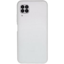 Mobigear Colors Huawei P40 Lite Hülle Flexibles TPU Backcover - Weiß