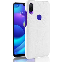 Mobigear Croco Xiaomi Redmi 7 Hülle Hardcase Backcover - Weiß