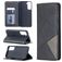 Mobigear Rhombus Slim Samsung Galaxy S21 Hülle Klapphülle - Schwarz