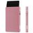 Valenta Cardprotector Aluminium Kartenetui - 5 Karten - MagSafe Kompatibel - Pink