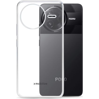 Mobilize Gelly Case Durchsichtig POCO F7 Pro Hülle Flexibles TPU Backcover - Transparent