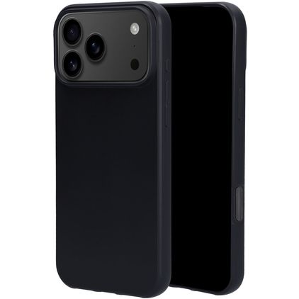 Mobiparts Classic iPhone 18 Pro Max Hülle Flexibles TPU Backcover - Schwarz