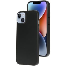 Mobiparts Classic iPhone 14 Hülle Flexibles TPU Backcover - Schwarz