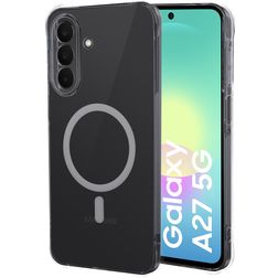 Mobiparts Classic Durchsichtig Samsung Galaxy A27 MagSafe Hülle Flexibles TPU Backcover - Transparent