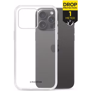 Mobilize Naked Protection Durchsichtig iPhone 15 Pro Max Hülle Hardcase Backcover Stoßfest - Transparent