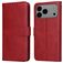 Mobigear Wallet iPhone 17 Pro Max Hülle Klapphülle Geldbörse - Rot