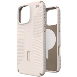 Speck Presidio2 Grip iPhone 16 Pro Max MagSafe Hardcase Backcover Shockproof - Bleached Bone