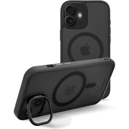 Mobilize Hybrid Pro iPhone 16 MagSafe Hardcase Backcover Shockproof - Schwarz