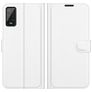 Mobigear Classic Wiko Power U20 Hülle Klapphülle Geldbörse - Weiß