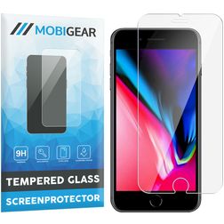 Mobigear iPhone 8 Plus Panzerglas Gehärtetes Glas Displayschutz - Hüllenfreundlich