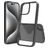 Mobigear Crystal iPhone 16 Pro Max Hülle Hardcase Backcover - Schwarz