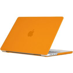 Mobigear Matte MacBook Pro 14 Zoll (2021-2024) Hardcase Hülle MacBook Case - Orange - Model A2442 / A2779 / A2918 / A2992 / A3401