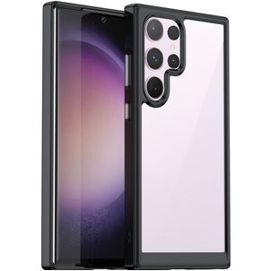 Mobigear Crystal Samsung Galaxy S24 Ultra Hülle Hardcase Backcover - Schwarz