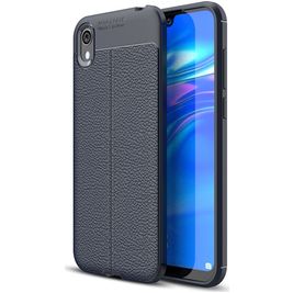 Mobigear Luxury HONOR 8S Hülle Flexibles TPU Backcover - Marineblau