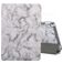 Mobigear Tri-Fold Marble iPad 9 (2021) Hülle Klapphülle + Stifthalter - Grau