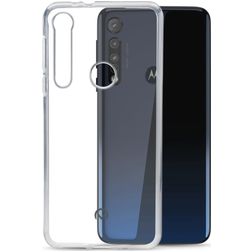 Mobilize Gelly Durchsichtig Motorola One Macro Hülle Flexibles TPU Backcover - Transparent