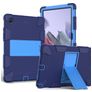 Mobigear ShieldStand Samsung Galaxy Tab A8 10.5 (2021) Hülle Kunststoff,Silikon Backcover + Ständer - Blau