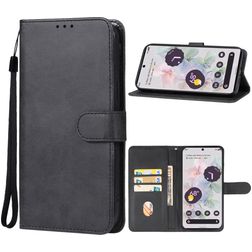 Mobigear Wallet Google Pixel 8 Hülle Klapphülle Geldbörse - Schwarz