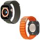 Mobigear Colors Apple Watch Ultra - 49 mm Hardcase Hülle - Schwarz