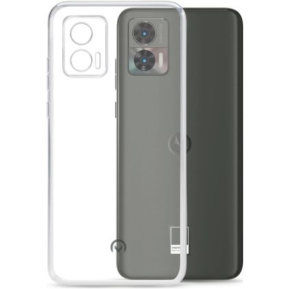 Mobilize Gelly Durchsichtig Motorola Edge 30 Neo Hülle Flexibles TPU Backcover - Transparent